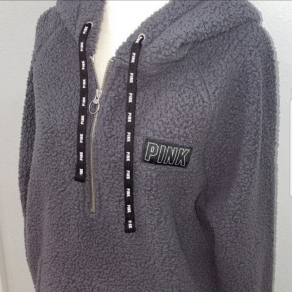 PINK Sherpa Hoodie